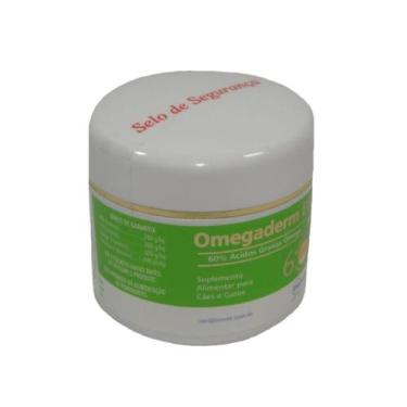 Imagem de Omegaderm EPA DHA 60 para Cães e Gatos 1000mg Com 30 cápsulas Inovet