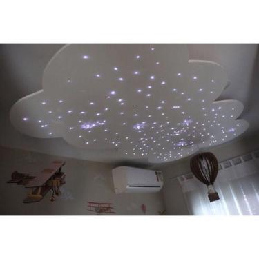 Imagem de Fibra Ótica Iluminação Kit Estrelas 100 Pontos Rgbw Controle
