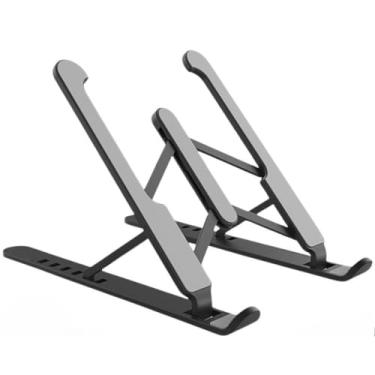Imagem de Suporte de Mesa para Notebook Portátil - Prático para Home Office e Viagens, Compacto e Estável para Uso Diário