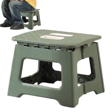 Imagem de Banco De Dobrável Para Adultos | Cadeira de Acampamento com Alça,Banco para Casa de Banho,Para Crianças e Adultos Utilização em Casa Cozinha Quarto Escritório Jardim Campismo