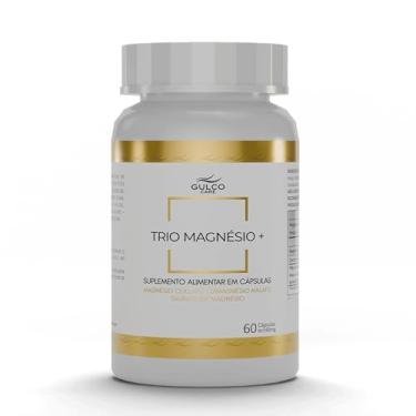 Imagem de Trio Magnésio + - Quelato, Malato, Taurato, com Curcumina - 60 Cápsulas, Suplemento alimentar GULCO CARE