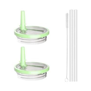 Imagem de Tampa De Copo Stanley De 40oz À Prova De Vazamentos Com Canudo Flip, A