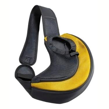 Imagem de Bolsa Pet Canguru Transporte Cachorro Gato Animais Estimaçao Passeio Viagem Caminhada Confortavel Segurança