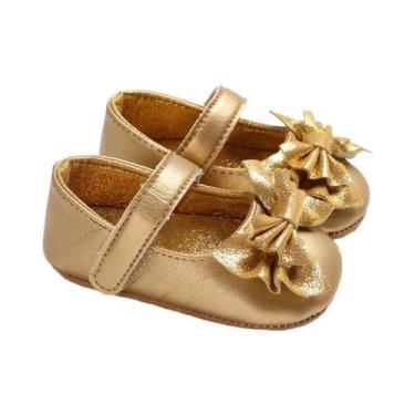 Imagem de Sapatos Casuais De Pelúcia Para Bebês Recém-Nascidos Com Laço, Confort