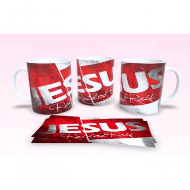 Imagem de Caneca De Porcelana 325ml Decorada Frases Religiosas Estampa 35