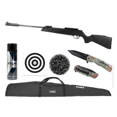 Imagem de Carabina Rossi Viper 6,35 80kg + Canivete Rocky + Itens