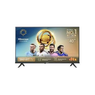 Imagem de Smart TV 40" FHD Hisense 40A4N com DTS Virtual X, Game e Sports Mode, Controle por Voz, Share to TV e Compatível com Alexa