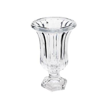 Imagem de Vaso Decorativo Com Pé Vidro Renaissance Lyor