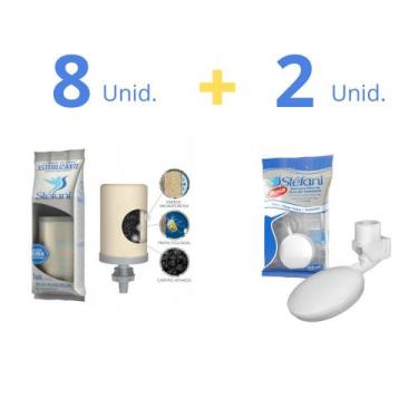 Imagem de Vela para Filtro de Barro Tripla Ação Esterilizante + Boia para Filtro