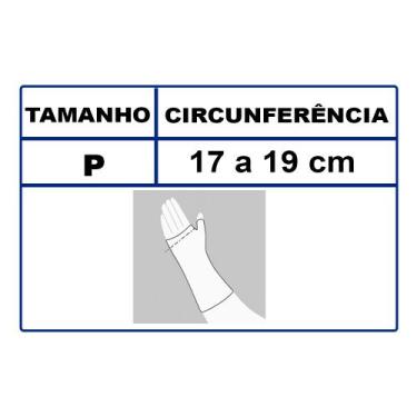 Imagem de Tala Curta Para Punho Esquerda Direta Ajustável Mercur, P