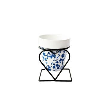 Imagem de Vaso  Decorativo Em Cerâmica Com Suporte 8x9 cm