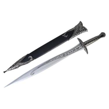 Imagem de Espada Ferroada Preta O Senhor Dos Anéis Frodo De Madeira - GS