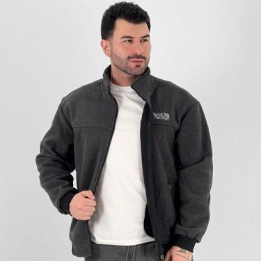 Imagem de Blusa Red Nose Aberta em Soft Masculina, M, Preto