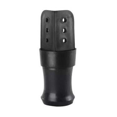 Imagem de Pé Para Armário De Dormitório 95Mm Preto - Akio