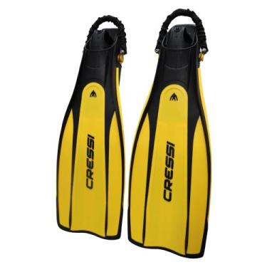 Imagem de Nadadeira de Mergulho Cressi Pro Light - Amarelo - 42-44, Amarelo, 42-