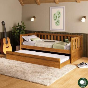 Imagem de Bicama Reto madeira maciça - Moveis Nathalia