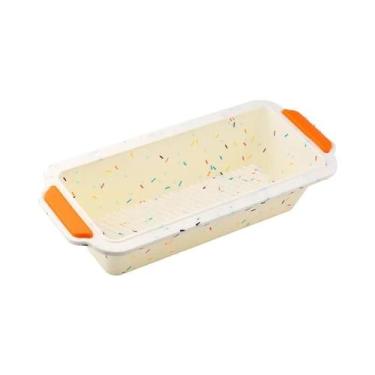 Imagem de Forma De Silicone Retangular Para Pão De Páscoa, Utensílios De Cozinha