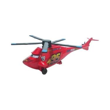Imagem de Brinquedo Helicóptero Disney Pixar Cars 95, Figura Colecionável Do Lig