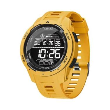 Imagem de Relógio Digital Esportivo Masculino SMAEL Com Display De Luz Azul, Mul