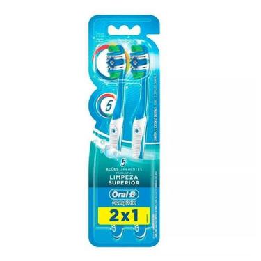 Imagem de Escova Dental Oral-B Complete 5 Ações 40 Macia 2 Unidades