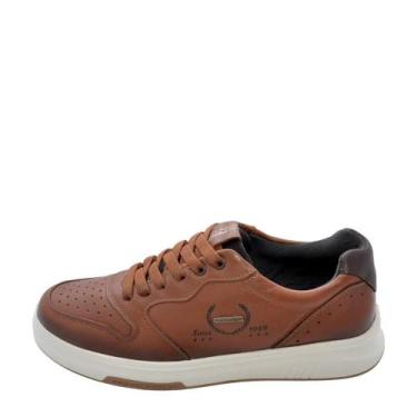 Imagem de Sapatênis Masculino Pegada REF: 112304 COURO, Pinhao, 40