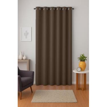 Imagem de Cortina Blackout Corta Luz 1,40 X 2,00 Antimofo Sala Quarto Banheiro -