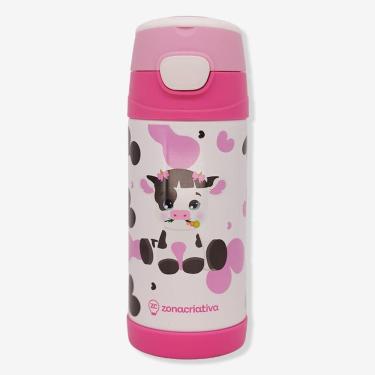 Imagem de Garrafa Térmica Top Handle 350Ml Vaquinha Zuzu Zona Criativa