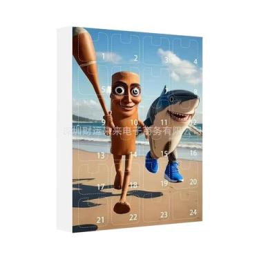 Imagem de Calendário Do Advento Italiano Tung Tung Sahur Tralalero 24 Dias, Caix