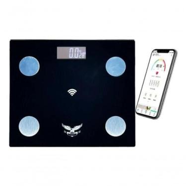 Imagem de Balança Digital Para Banheiro De Bioimpedância Bluetooth - FRED STORE