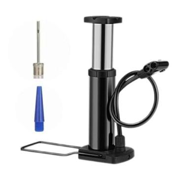 Imagem de Bomba De Ar Pedal Encher Pneu Bicileta Moto Carro Bola Piscina - FBG