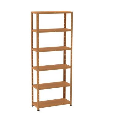Imagem de Estante De Estrutura Metálica Com 6 Prateleiras 175cm(a)92acm(l)30cm(p) Sem Reforço Lar...
