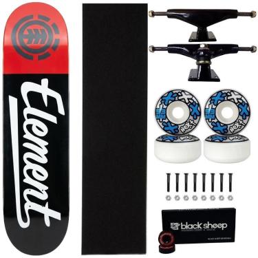 Imagem de Skate Element Maple Montado Profissional 8.2 Roda Next 53mm-Masculino