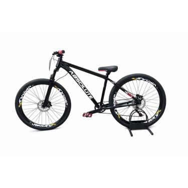 Imagem de Bicicleta Absolute Nero 5 Bicicleta Manobras Grau Pneu Balão Flame Aro 26-Unissex