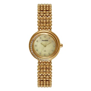 Imagem de Relogio Mondaine Feminino Ref: 32978lpmvdm1 Bracelete Dourado
