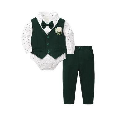Imagem de Conjunto De Roupa Para Batizado De Menino, Traje Formal Para Páscoa, I