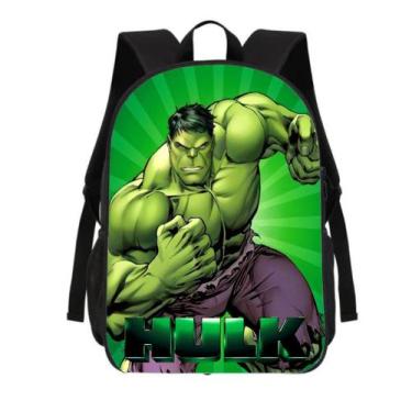 Imagem de Mochila Escolar Hulk Volta as Aulas - Genérica