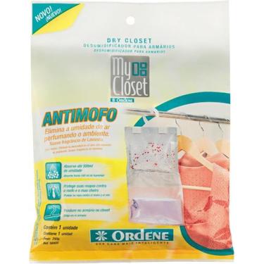 Imagem de Desumidificador Antimofo de ambiente com cabide para armario Ordene ev