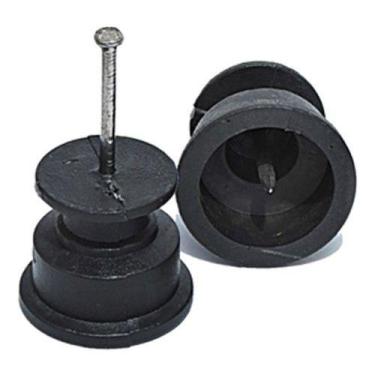 Imagem de Isolador Rold C/prego 36x36 - Redemac Bomagg