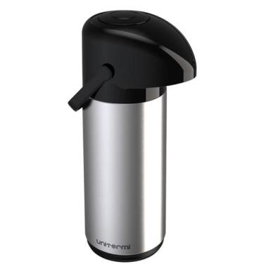 Imagem de Garrafa Térmica Para Café Verona 0,6 ou 1 ou 1,8 Litros Unitermi Aço I