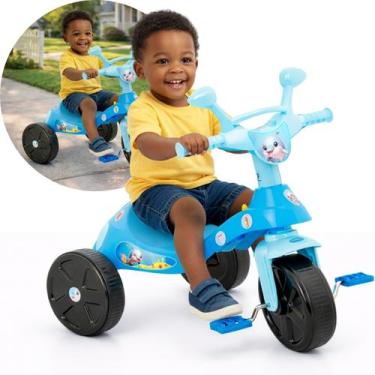 Imagem de Triciclo Infantil Velotrol Passeio Pedal Biemme Seguro 12 Meses Suport