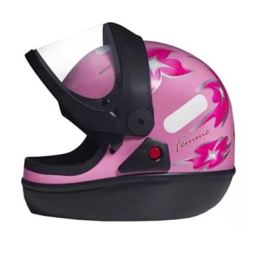 Imagem de Capacete taurus san marino femme cores florido para samarino, 60