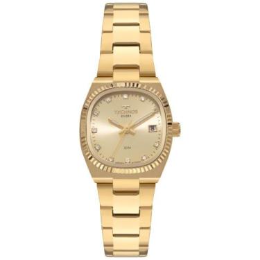 Imagem de Relógio Technos Feminino Riviera Dourado - GL12AB/1X