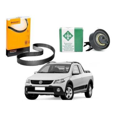 Imagem de Kit Correia Dentada Tensor Saveiro Cross G5 1.6 2009 A 2013 - ContiTec