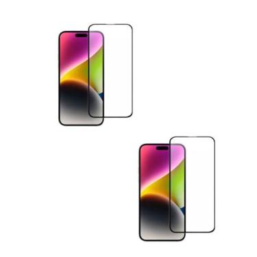 Imagem de 2UN Película Protetora De Vidro Temperado 3D para Iphone 16 Pro Max - 