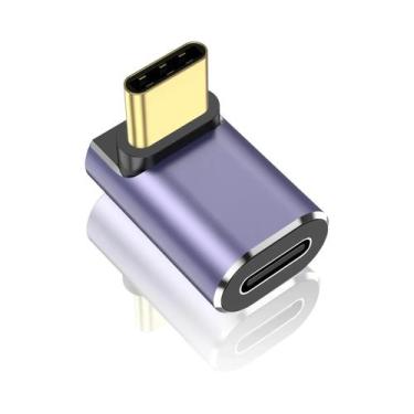 Imagem de Adaptador USB C Para Tipo C De Alta Velocidade 40Gbps 100W 5A, Convers