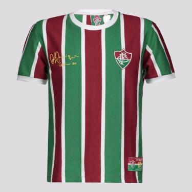 Imagem de Camisa Fluminense Ganso Infantil Grená - Braziline, 10 ANOS