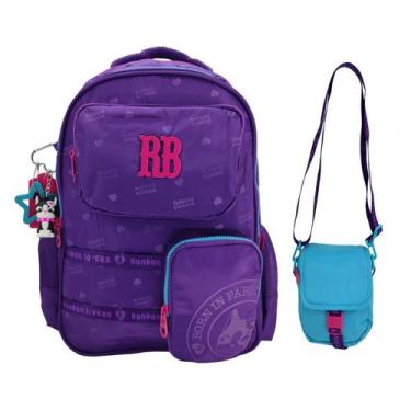 Imagem de Mochila Rebecca Bonbon Com Bolsinha 26223, Roxo, Único
