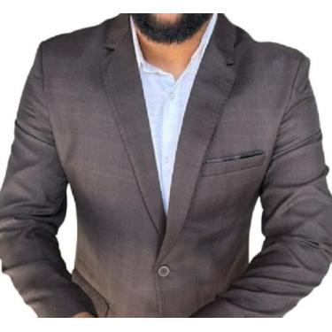 Imagem de Terno Plus Size PV Marrom Soft - S&S Ternos e Acessórios, Marrom, 62