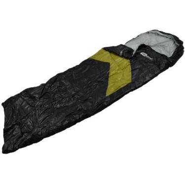 Imagem de Saco de dormir viper preto e verde 230100-prvd - Nautika