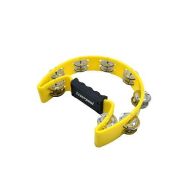 Imagem de Pandeiro Meia Lua Liverpool PML 001, Amarelo